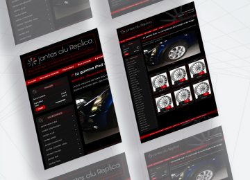 internet-site ecommerce - jantes automobile